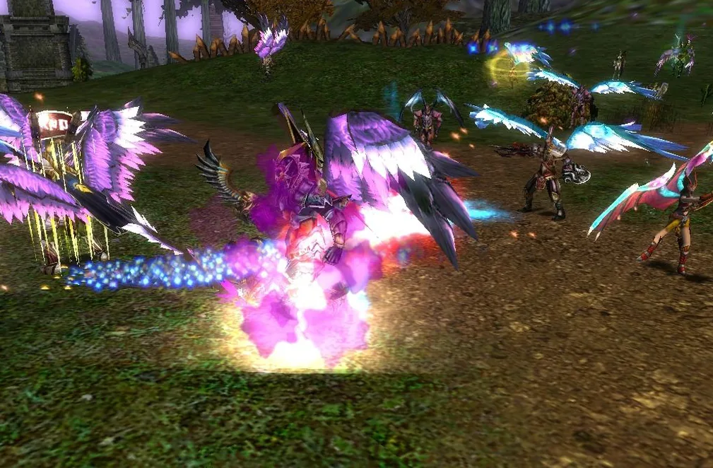 Knight Online: kanatlı karakterlerle savaş